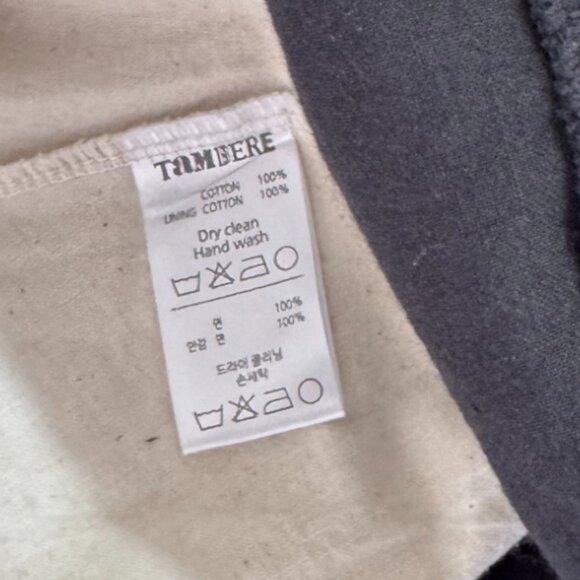 TAMBERE - FLORAL PRINT LONG SKIRT - 100%COTTON - BLACK/PURPLE - Picture 5 of 6